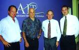 Left to right: Michael Victor (AIT), Danie Lategan (AIT), Stuart Pickering (EMS) and Steve Mason (EMS)